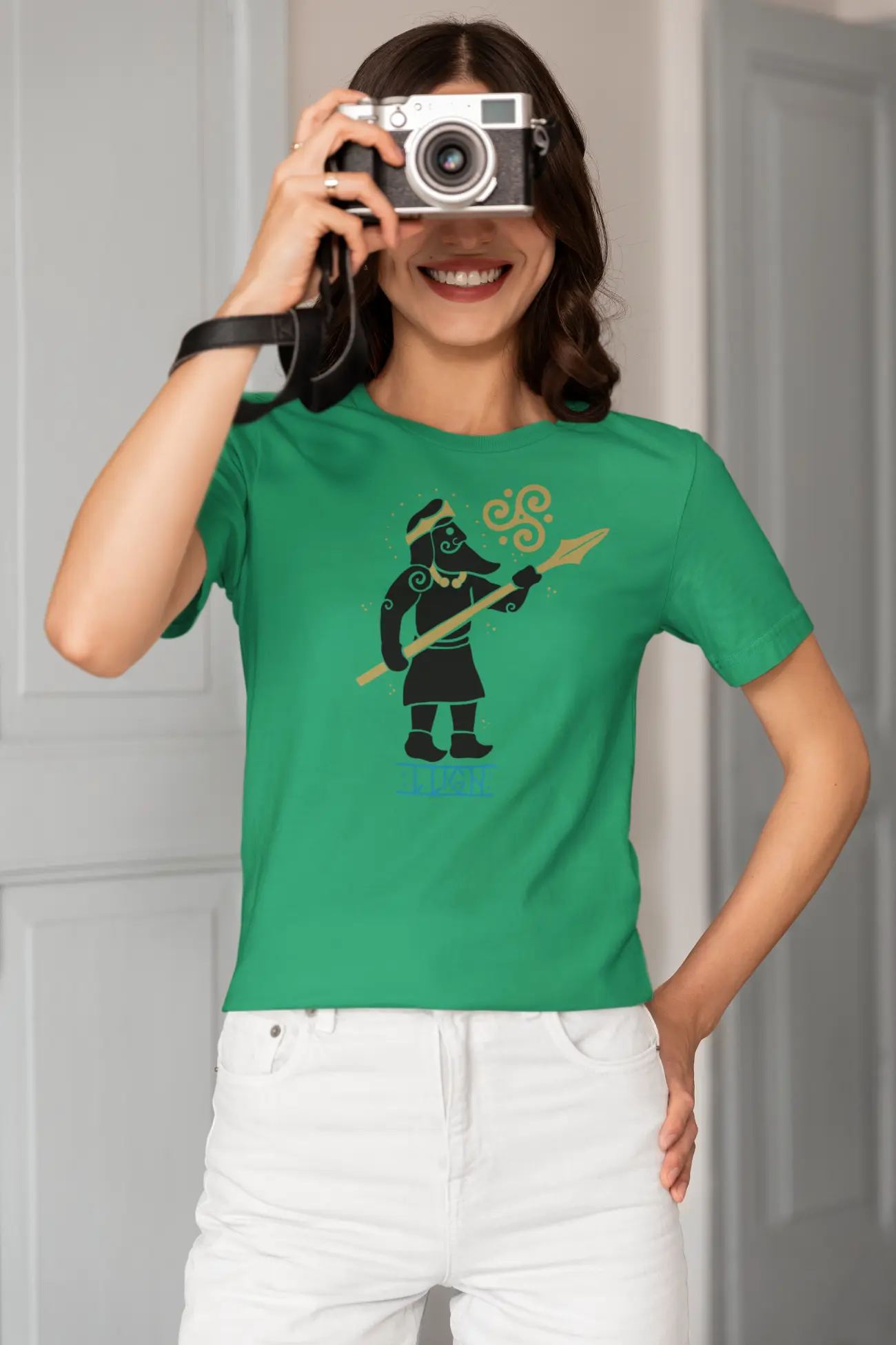 Lugh Celtic God Unisex T-Shirt – Master of Skills & Victory Symbol