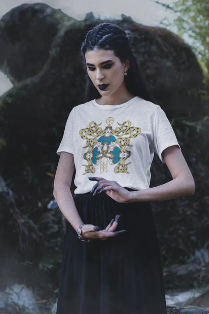 Norns T-Shirt – Weavers of Fate Norse Mythology Unisex Cotton Tee