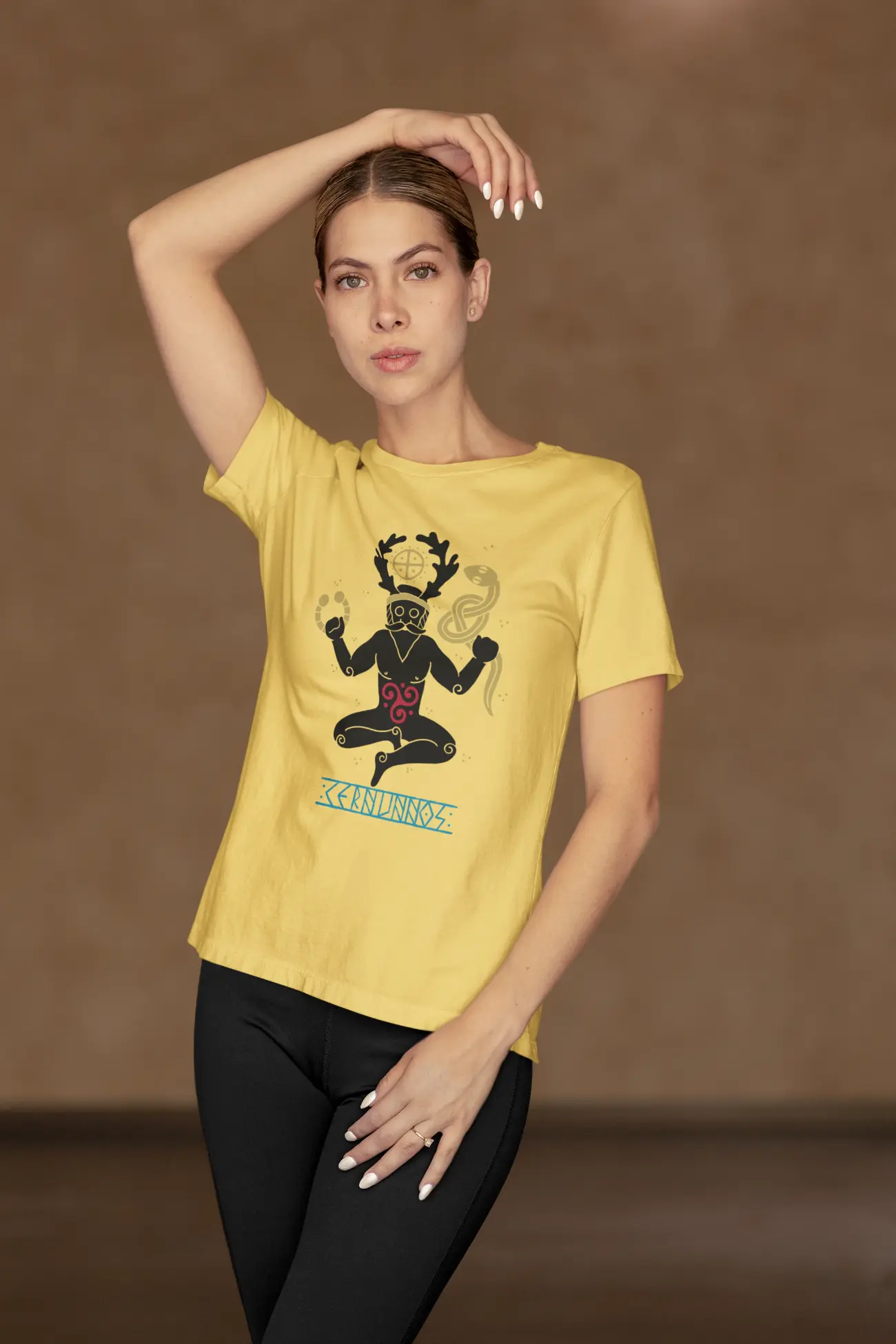 Cernunnos Unisex T-Shirt – Celtic Horned God of Nature | LostRavn