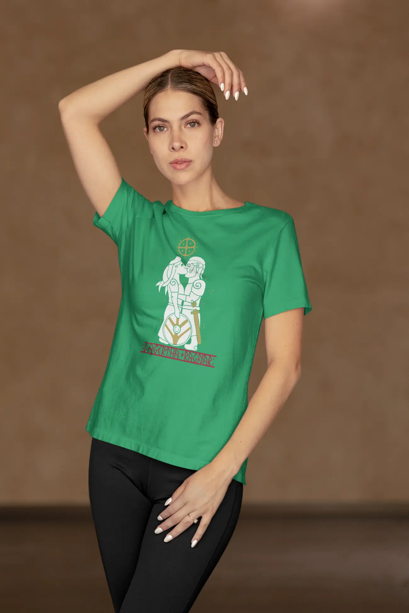 Viking Love Story T-Shirt – Legendary Warrior-Inspired Design