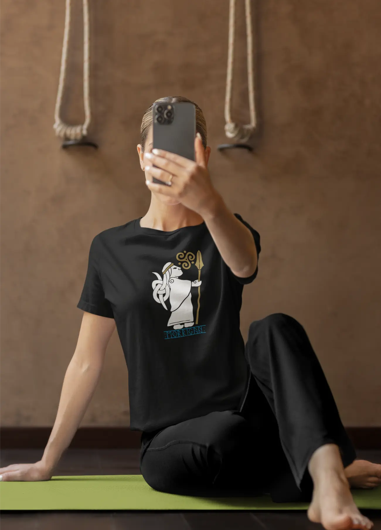 Morrigan Celtic Goddess Unisex T-Shirt – Myth, Power & Sovereignty