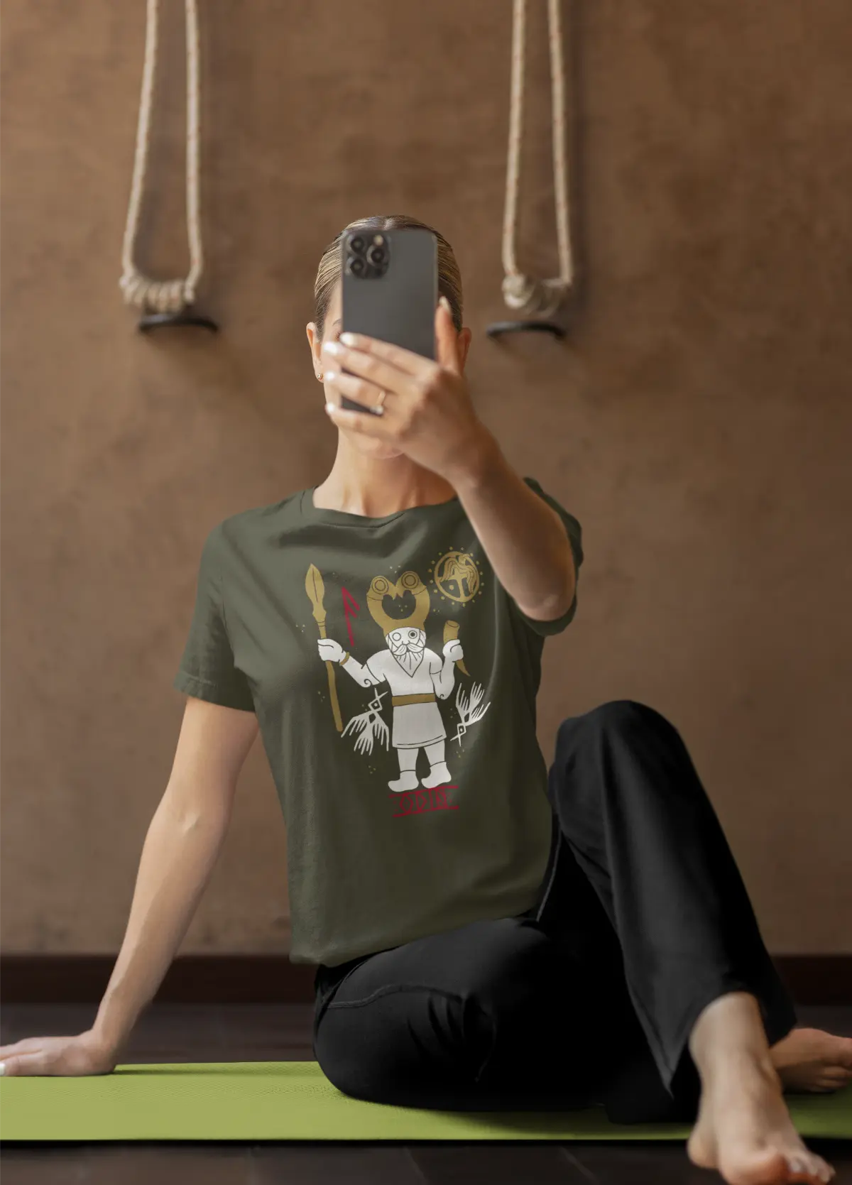 Odin T-Shirt – Norse Mythology Allfather Unisex Cotton Tee