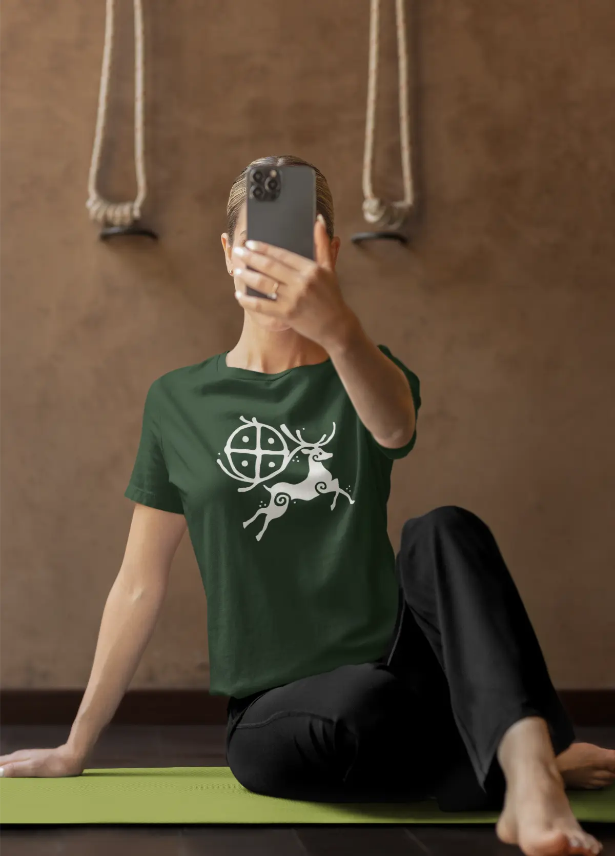 Horned Guardian / The Deer Unisex T-Shirt – Inspired by Nature & Myth