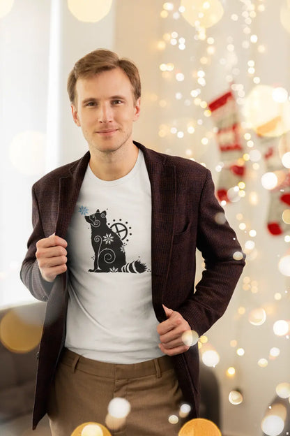 Raccoon Unisex T-Shirt – Symbol of Curiosity & Adaptability