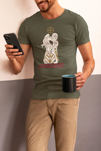 Viking Love Story T-Shirt – Legendary Warrior-Inspired Design