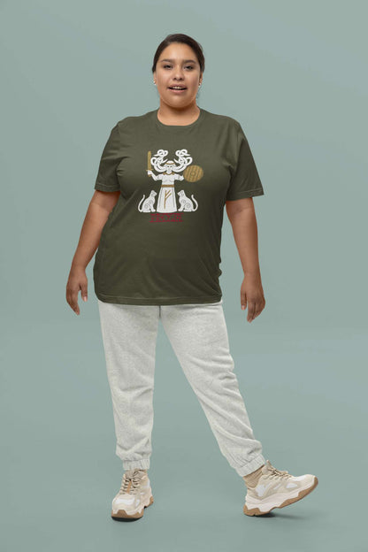 Freyja / Valfreyja T-Shirt – Norse Goddess of Passion, Power & Independence | Viking Mythology Unisex Tee