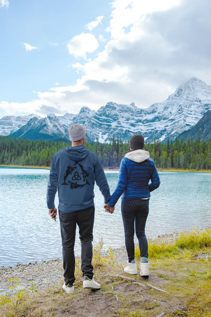 Orca Celtic Knot Back Print Hoodie – Unisex