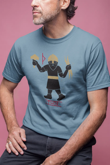 Thor Stormforged Viking T-Shirt – Norse Mythology & Mjolnir Symbol