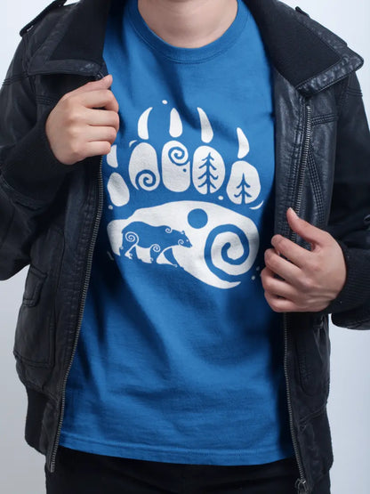 Bear Paw Unisex T-Shirt – King of the Forest