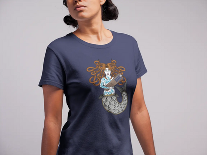 Mermaid Celtic Motifs Unisex T-Shirt – Myth, Music & Sea Spirit