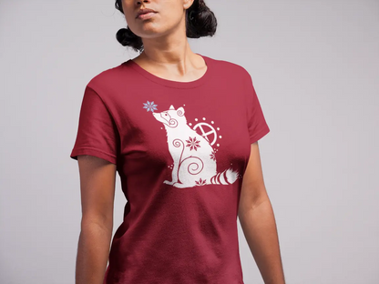 Raccoon Spirit T-Shirt – Symbol of Curiosity & Adaptability
