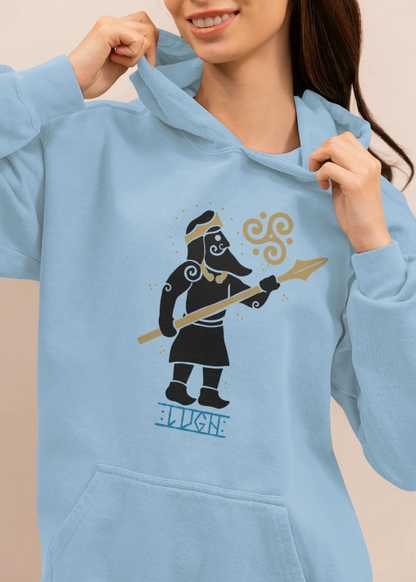 Lugh Celtic Mythology Unisex Hoodie – God of Many Skills | LostRavn Collection
