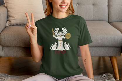 Freyja / Valfreyja T-Shirt – Norse Goddess of Passion, Power & Independence | Viking Mythology Unisex Tee