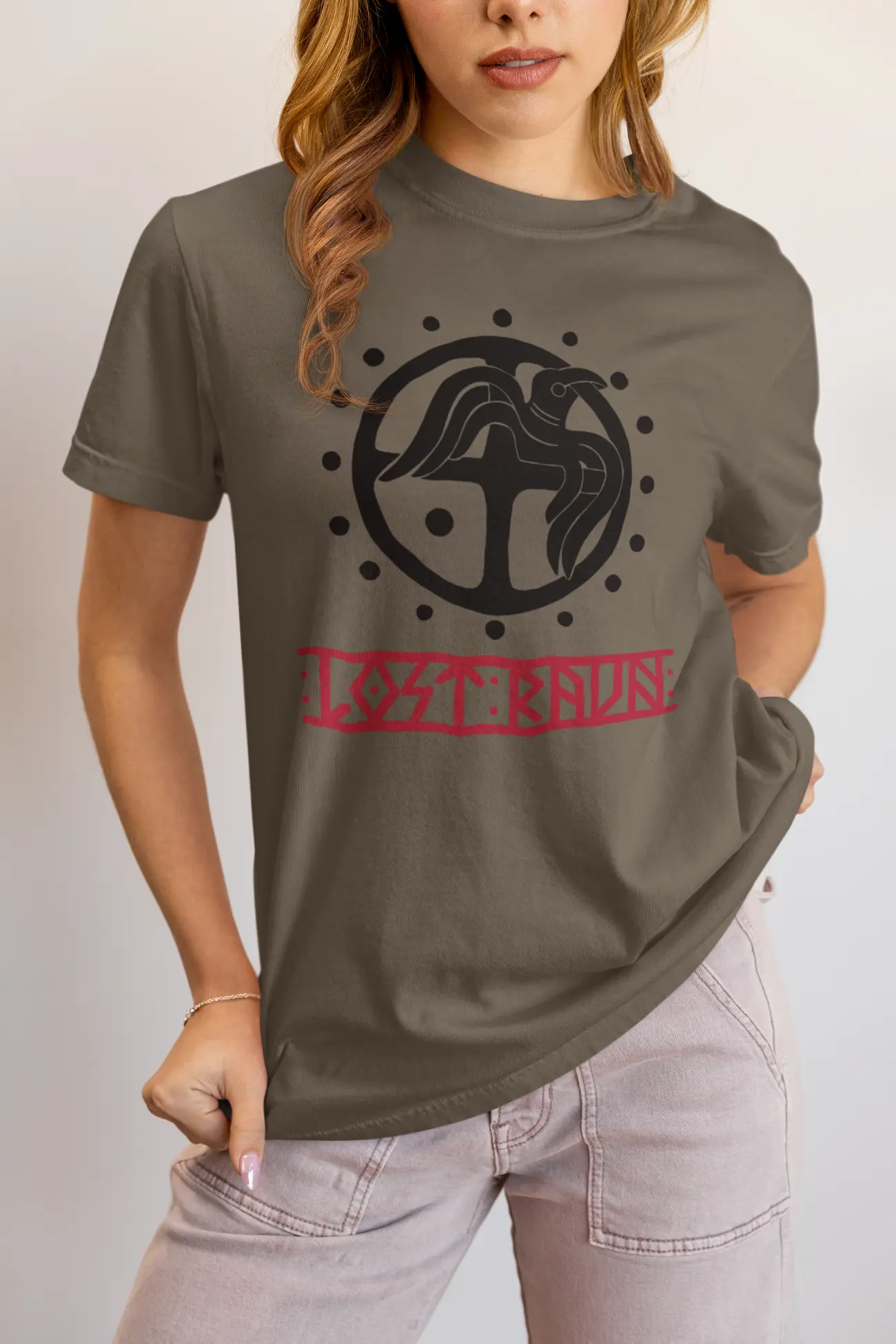 Raven Unisex T-Shirt – Norse Mythology & Odin’s Messengers | Viking Heritage Cotton Tee