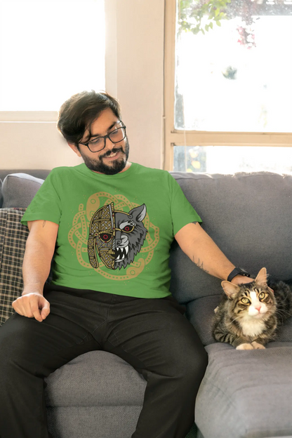 Ulfheðnar Viking Wolf Warrior T-Shirt – Norse Mythology & Anglo-Saxon Battle Heritage