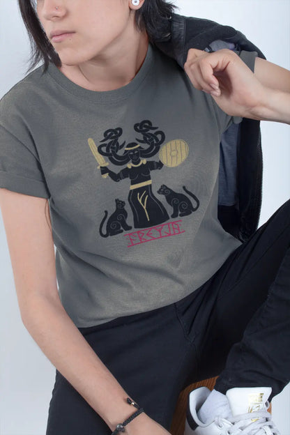 Freyja / Valfreyja Unisex T-Shirt – Norse Goddess of Strength, Spirit & Wild Freedom