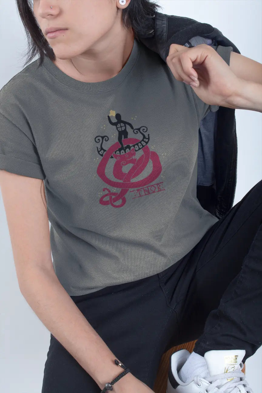 Last Stand of Thor T-Shirt – Ragnarok Norse Mythology Unisex Cotton Tee