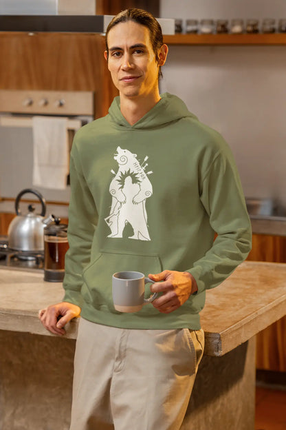 Hail Thor – Viking Berserker Warrior Hoodie - Unisex Norse Mythology Apparel