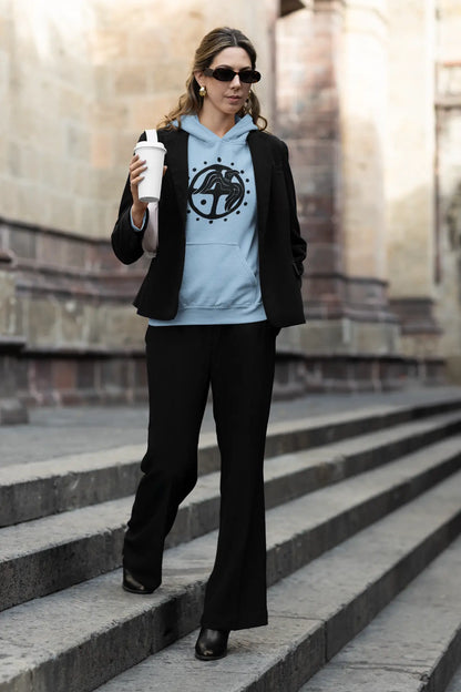 Raven Hoodie – Huginn & Muninn Norse Mythology Unisex Pullover | Odin’s Guardians | LostRavn Collection