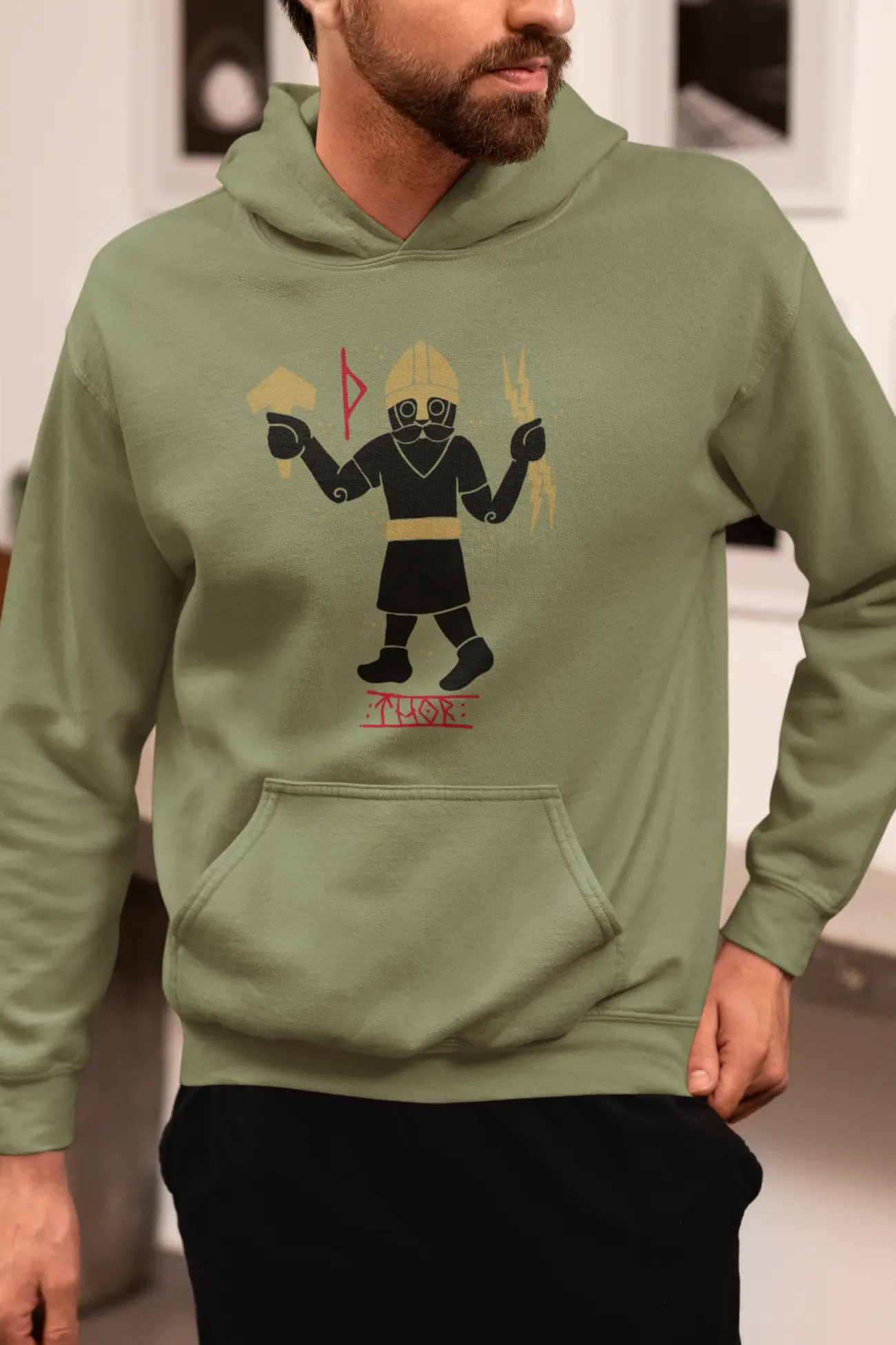 Norse God of Thunder & Mjolnir’s Might | LostRavn