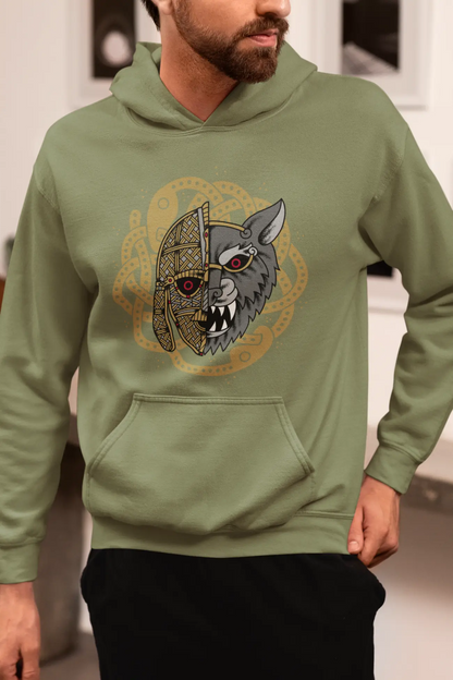 Ulfheðnar Hoodie – Odin’s Wolf-Clad Warriors of Legend