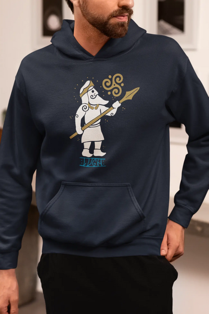 Lugh Unisex Hoodie – Celtic God of Skill & Mythology | LostRavn Collection