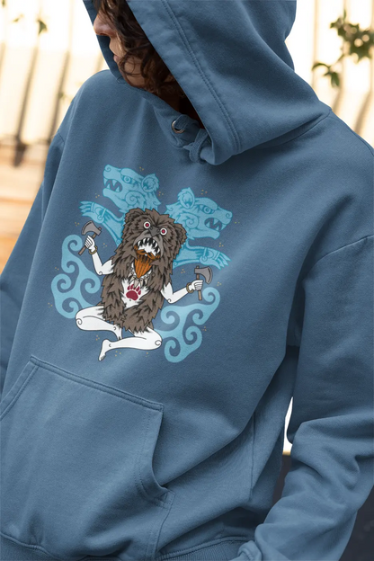 Berserker Ritual Unisex Hoodie – The Spirit of the Viking Warrior