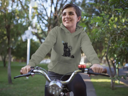 Raccoon Spirit Unisex Hoodie – Nature and Adaptability Design