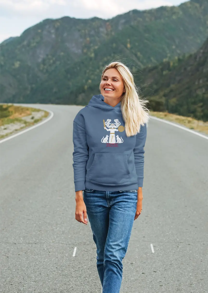 Freyja Unisex Hoodie – Norse Goddess of Freedom & Power | LostRavn Collection