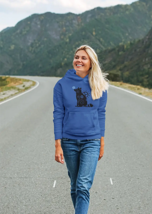 Raccoon Spirit Unisex Hoodie – Nature and Adaptability Design