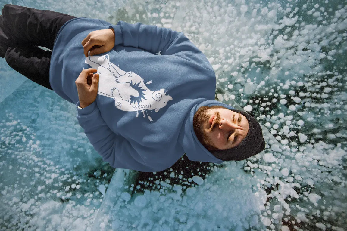 Hail Thor – Viking Berserker Warrior Hoodie - Unisex Norse Mythology Apparel