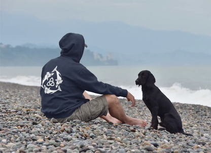 Unisex Hoodie – Orca Celtic Knot Back Print