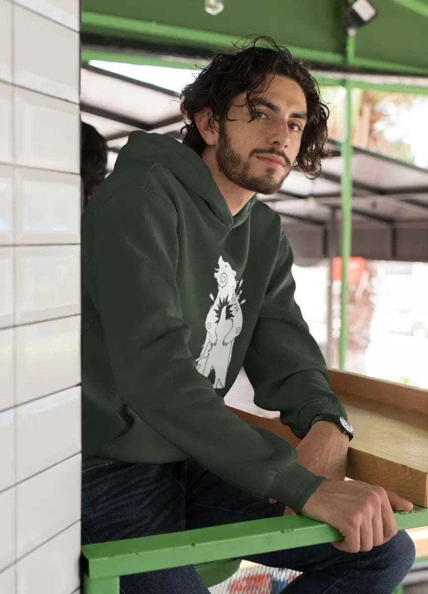 Hail Thor – Viking Berserker Warrior Hoodie - Unisex Norse Mythology Apparel