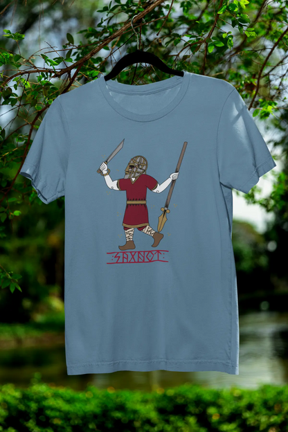 Seaxnēat T-Shirt – Anglo-Saxon God of the Saxons Unisex Cotton Tee