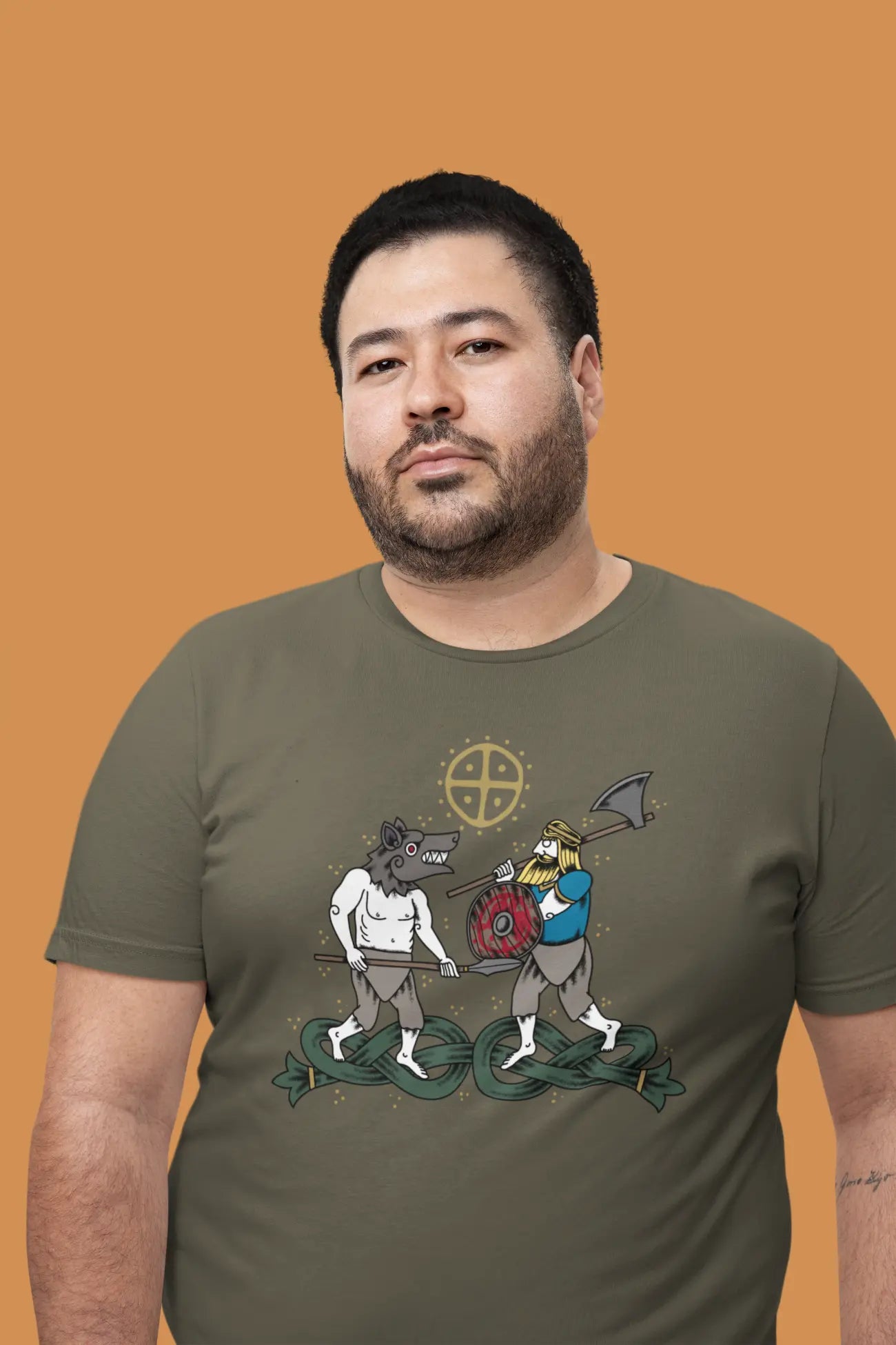 Berserkers’ Dance T-Shirt – Viking Age Warrior Art | LostRavn Collection