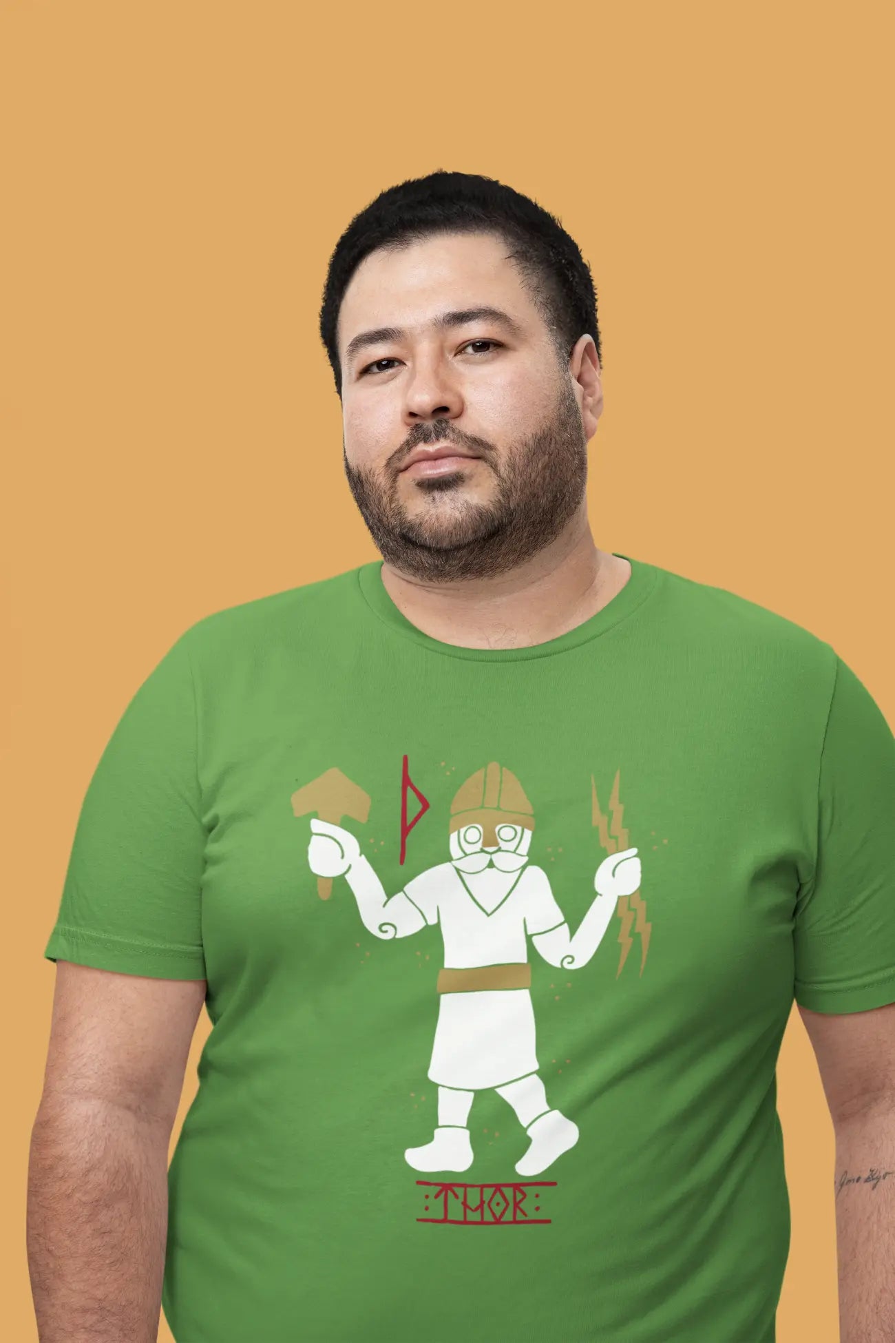 Thor Norse God Unisex T-Shirt – Viking Heritage & Power of Mjolnir