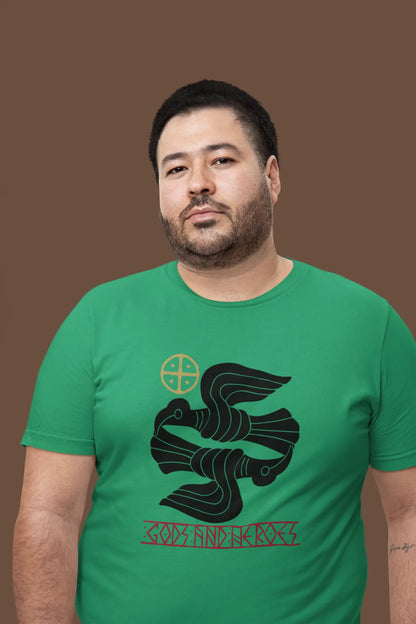 Ravens of Odin T-Shirt – Norse Mythology Huginn & Muninn Tee