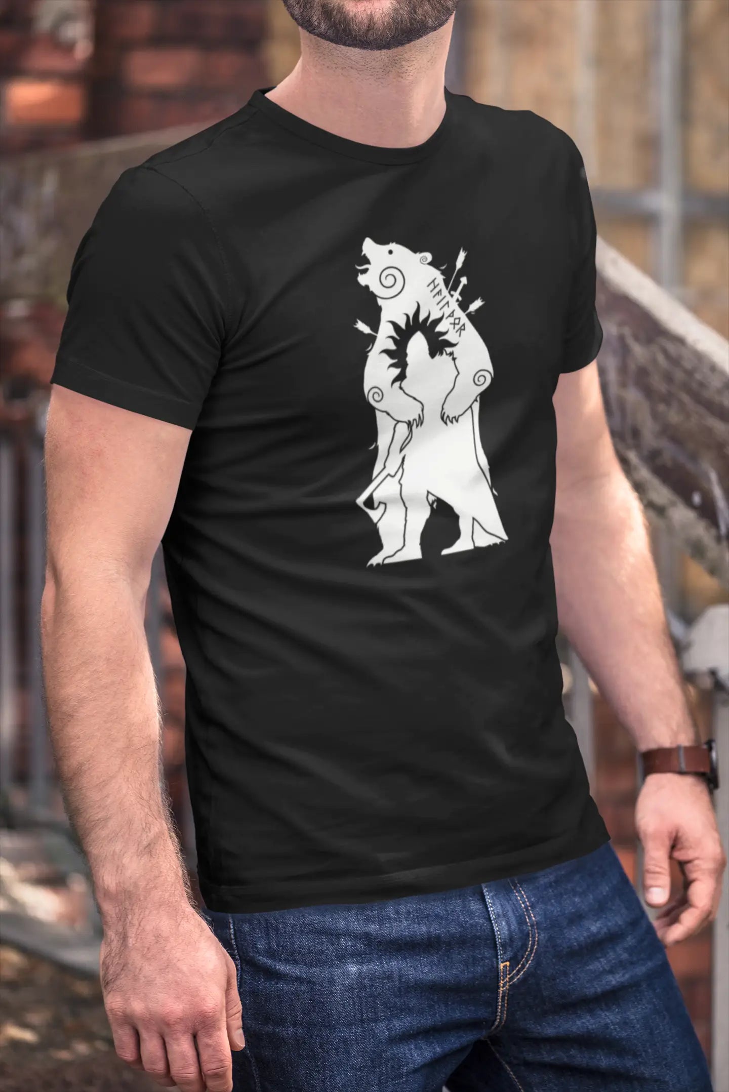 Viking Warrior T-Shirt – Norse Mythology Inspired Tee