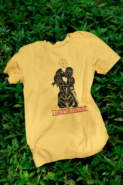 Lagertha & Ragnar T-Shirt – Viking Love Story Design