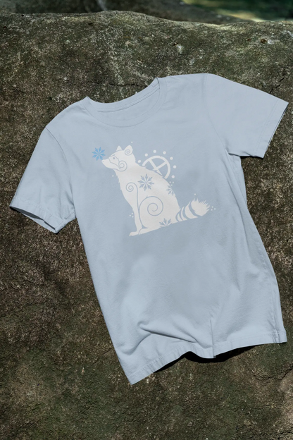 Raccoon Spirit T-Shirt – Symbol of Curiosity & Adaptability