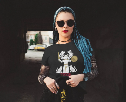 Freyja / Valfreyja T-Shirt – Norse Goddess of Passion, Power & Independence | Viking Mythology Unisex Tee