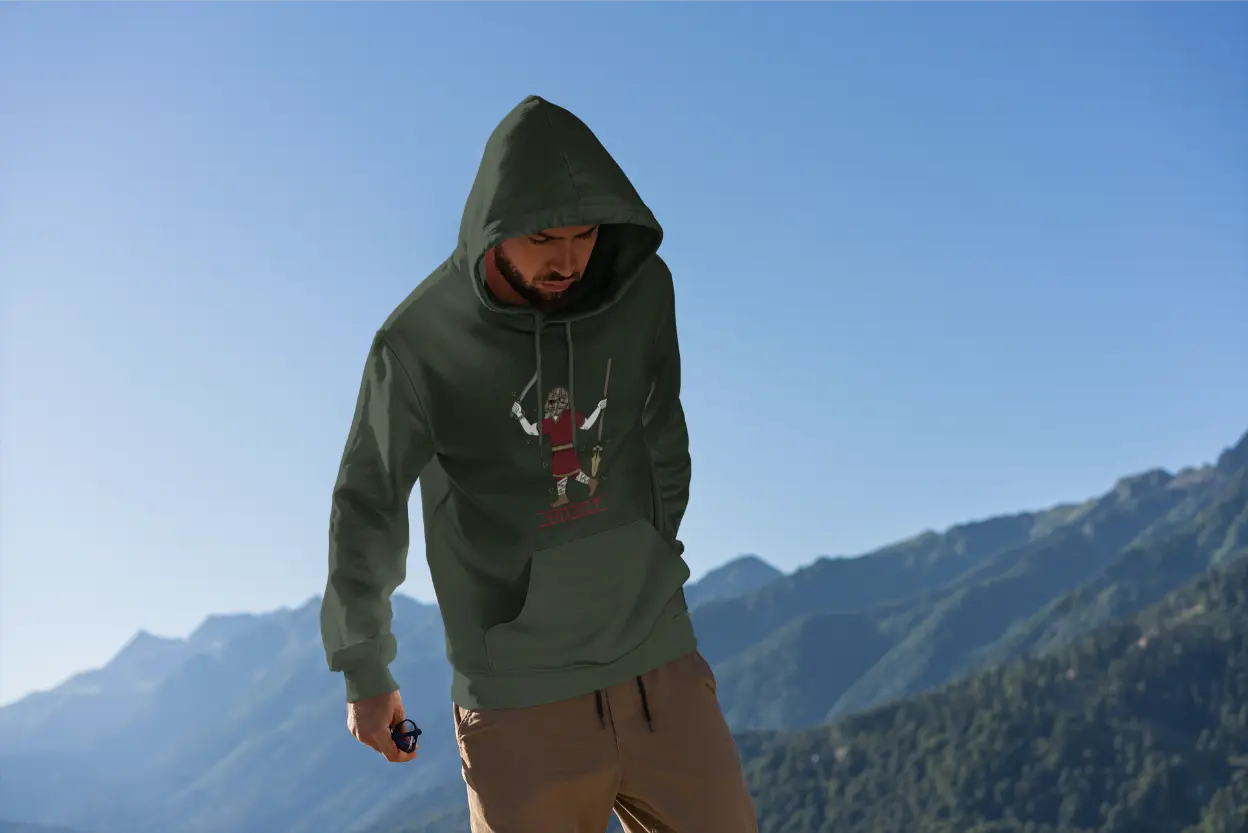 Seaxnēat Hoodie – Legacy of the Saxon Warrior God | LostRavn Collection