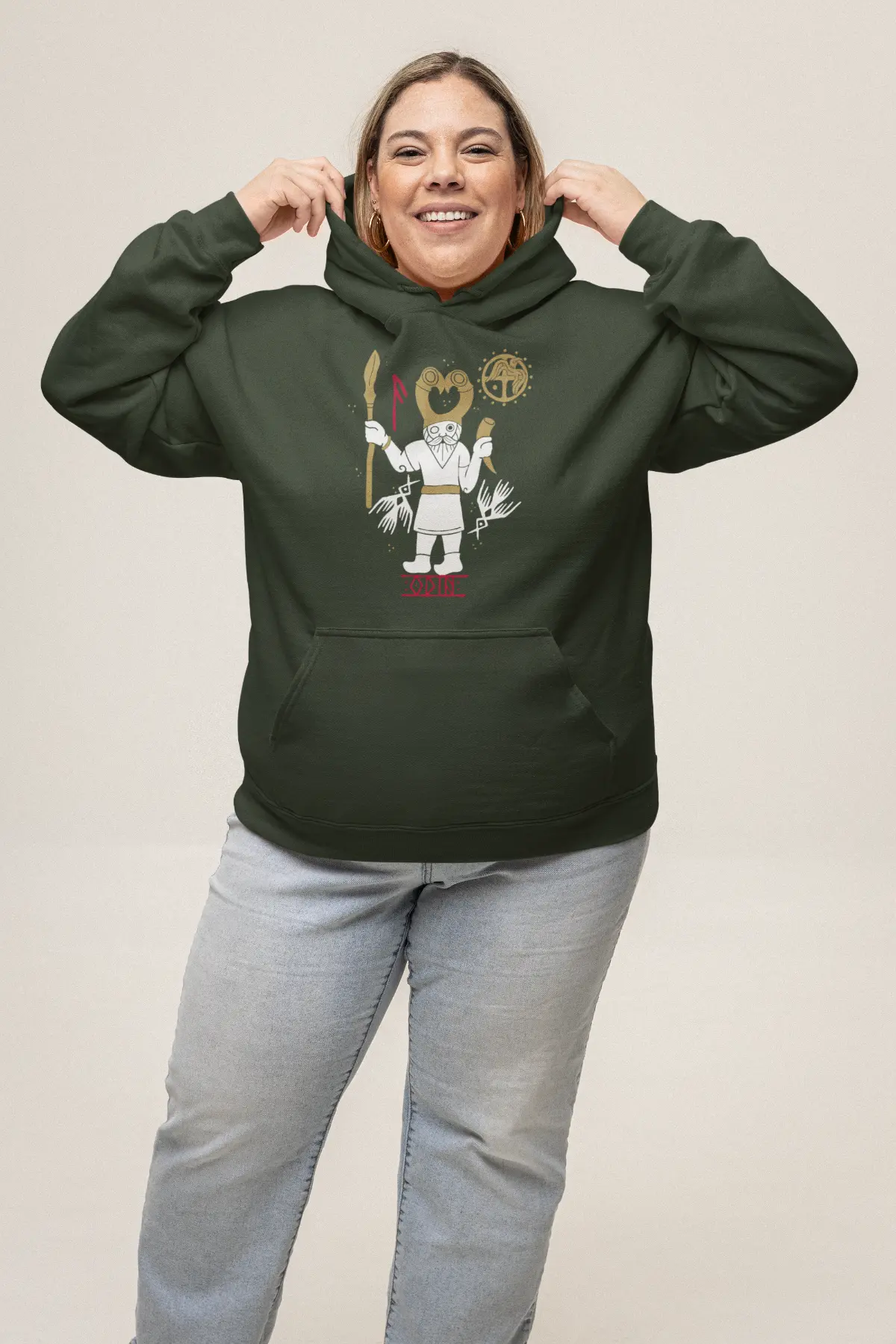 Odin Hoodie – Norse God of Wisdom & Viking Heritage | LostRavn