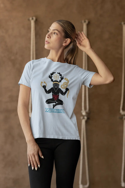 Cernunnos Unisex T-Shirt – Celtic Horned God of Nature | LostRavn