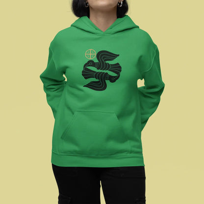 Viking Ravens of Odin Hoodie – Norse Mythology Unisex Pullover | LostRavn