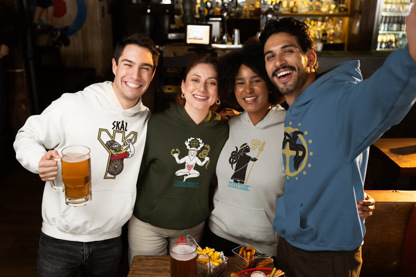 SKÁL Viking Hoodie – Norse Warrior Spirit & Strength