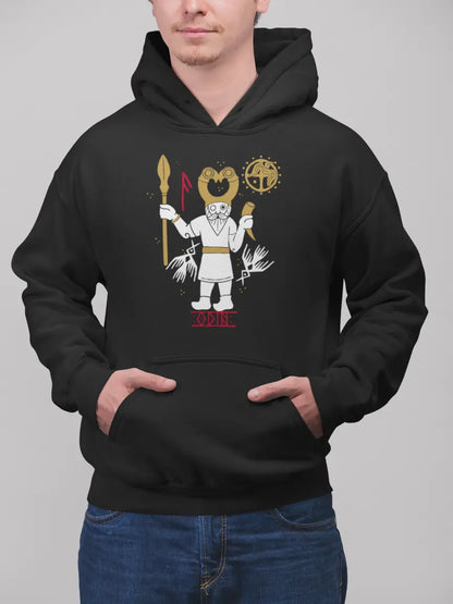 Odin Hoodie – Norse God of Wisdom & Viking Heritage | LostRavn