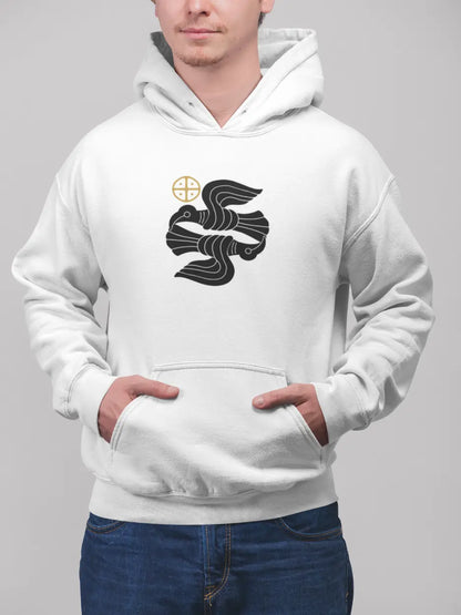 Viking Ravens of Odin Hoodie – Norse Mythology Unisex Pullover | LostRavn