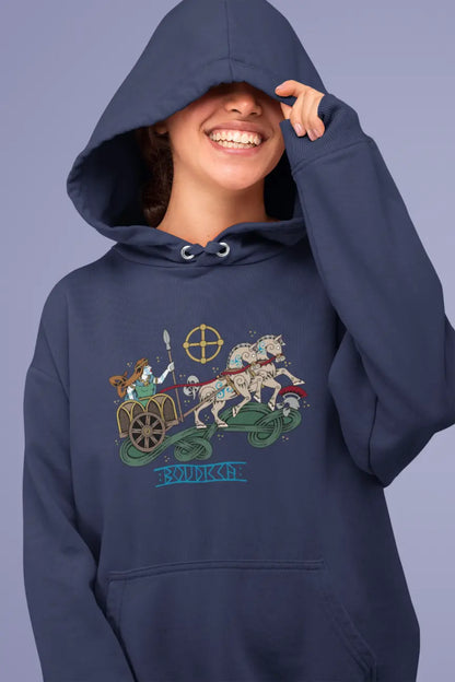 Boudicca Hoodie – The Warrior Queen Who Rose Against Empire | LostRavn Collection