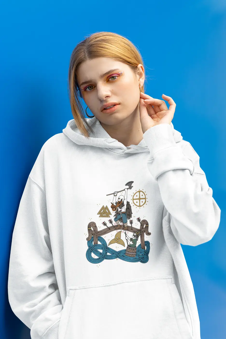 Viking Berserker Unisex Hoodie – Last Stand at Stamford Bridge  | LostRavn